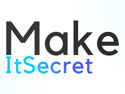 Makeitsecret branding project branding cypersecurity graphic design logo photoshop