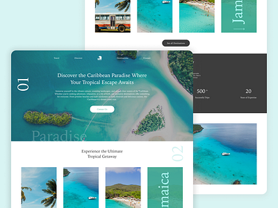 Travel Agency Website landing page tour tourism travel travel agency trip trip planner web website