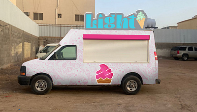 Ice Cream Truck graphic design