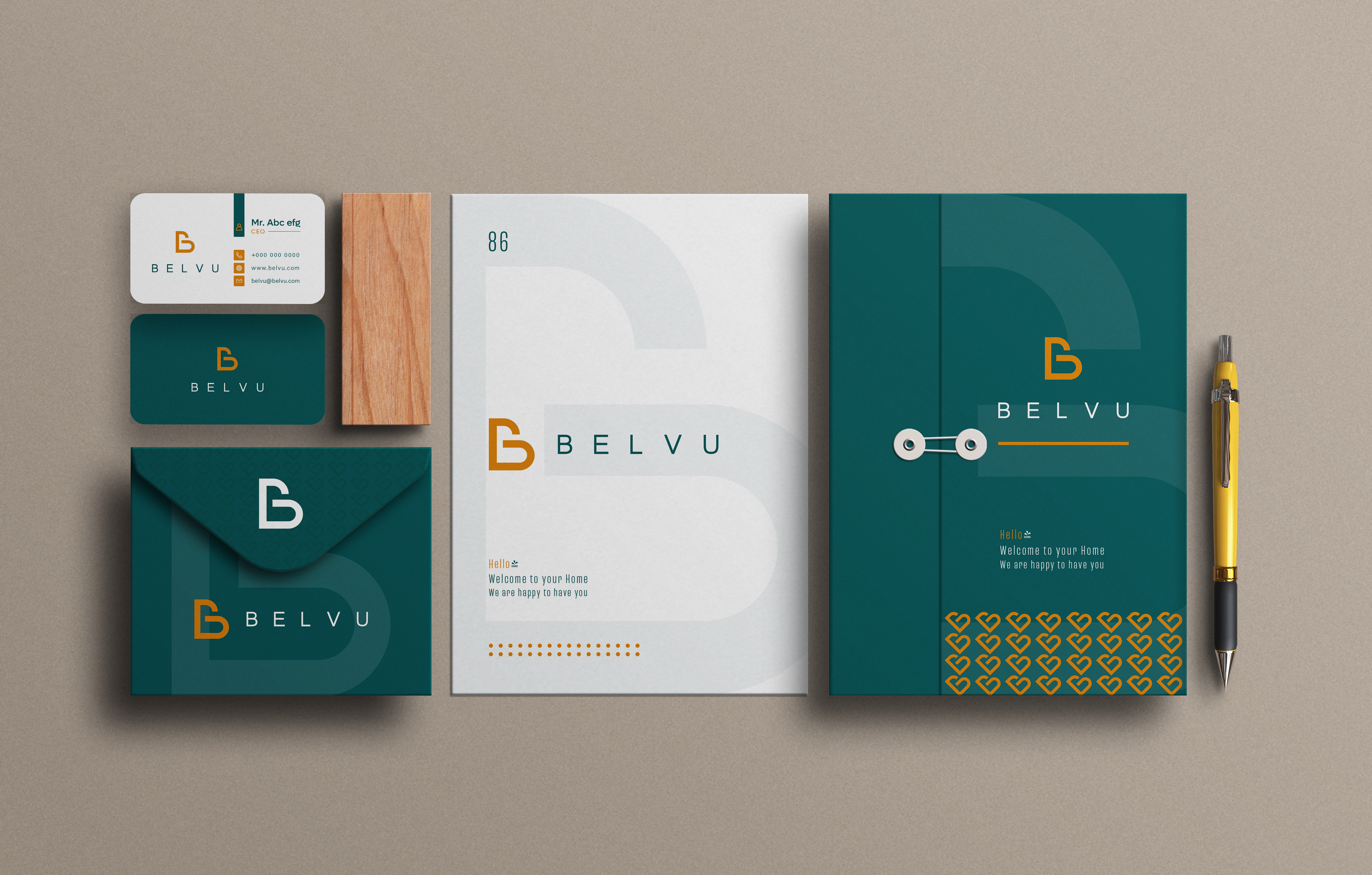 Example of Real Estate Logo Design & Brand Identity