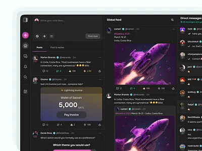 notedeck is coming － stay tuned. deck desktop notedeck product design ui ux