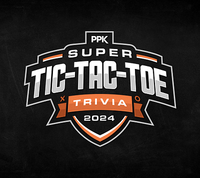 Super Tic-Tac-Toe 2024 adobe footaball game illustrator lockup logo sports superbowl team tic tac toe trivia