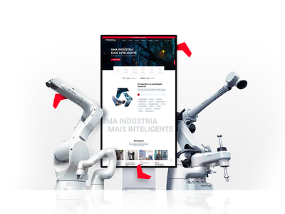 Bresimar - Website Design animation automation brand design figma graphic design industry robotic ui uxui webdesign website