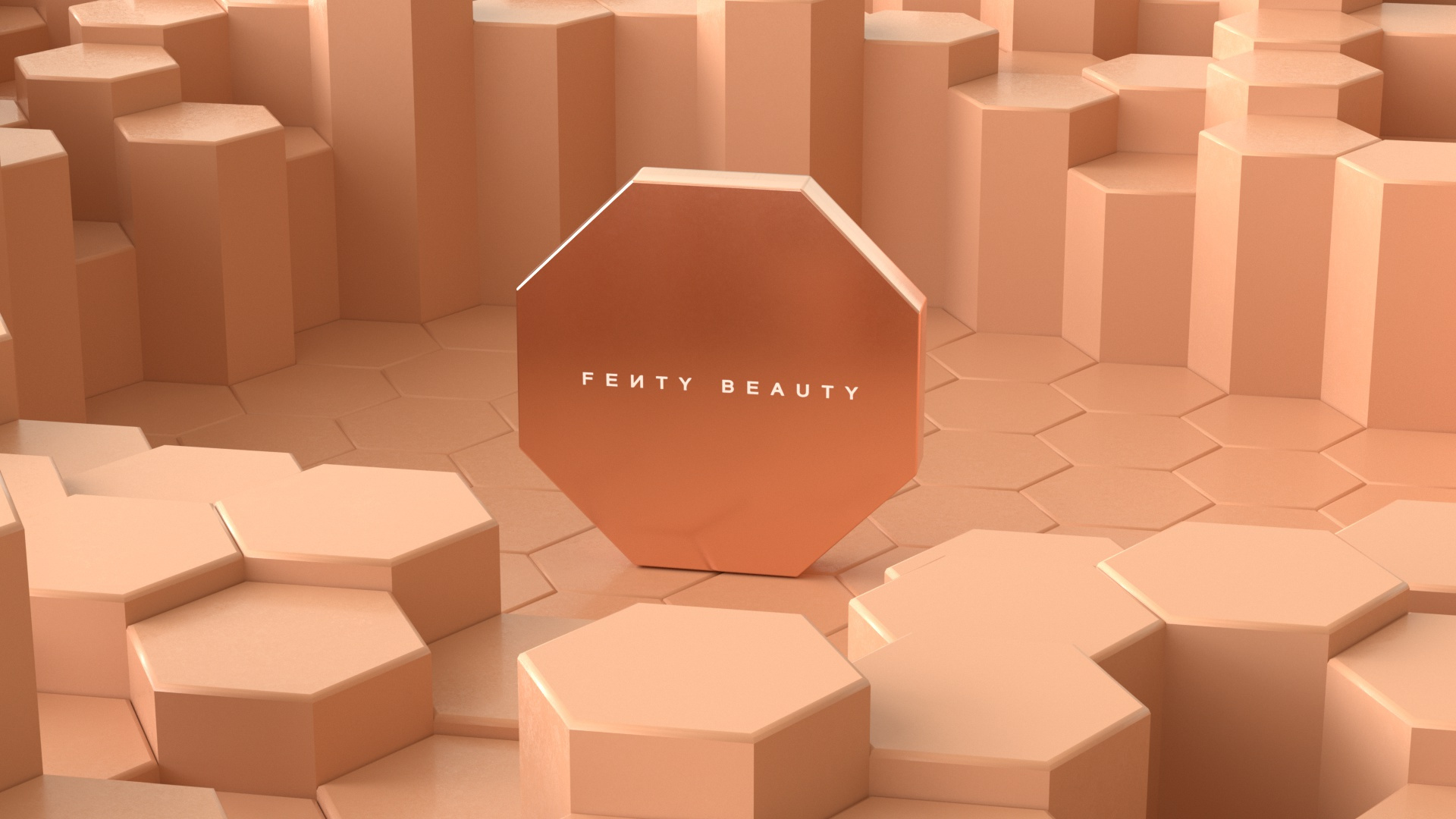 FENTY LOOP (PERSONAL WORK) 3d animation graphic design