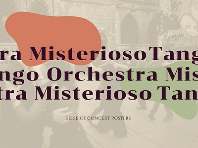 Tango Misterioso rebranding. Moscow tango band. branding design graphic design illustration typography vector баннер