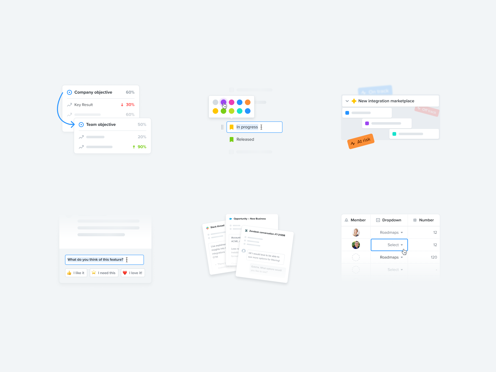 Productboard upgrade illustrations collaboration growth illustration pricing product design ui upgrade