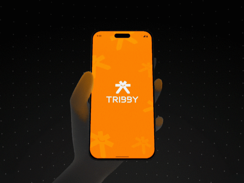 Tribby Regional Fashion App - Splash Screen app screen fashion app logo branding mobile app splash screen ui ui screens ux walkthrough