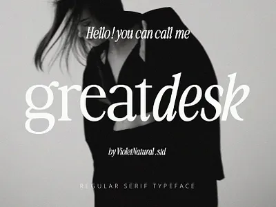 Greatdesk Serif Typeface artwork classic font display font display serif display serif font font font design font designer graphic design magazine minimalist font serif serif font serif typeface type design typeface typography