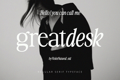 Greatdesk Serif Typeface artwork classic font display font display serif display serif font font font design font designer graphic design magazine minimalist font serif serif font serif typeface type design typeface typography