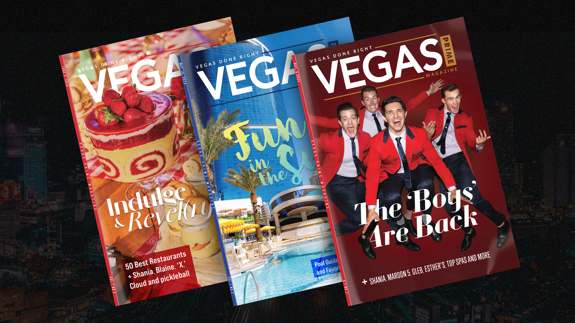 Vegas Prime Magazine branding cover art cover design design editorial editorial layout illustration las vegas magazine magazine cover magazine design magazine layout prime prime time vegas life
