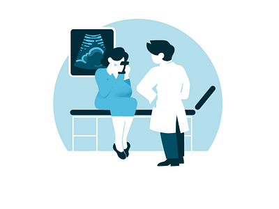 GE Healthcare — Product Illustration character healthcare illustration pregnancy ultrasound