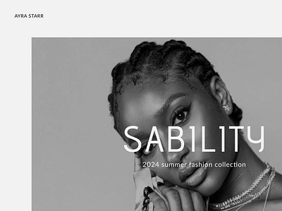 Fashion website hero section design figma hero landing page ui ux web design