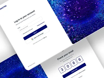 Log in Page 3d art branding confirmation figma login signup ui ux