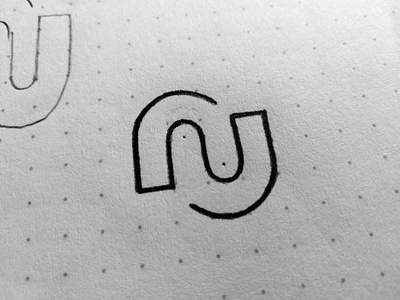 Letters A & U Logo Sketch abstract design geometric inspiration letter lettermark logo logo design logo designer logodesign logomark logos mark minimal minimalist modern monogram negative space simple typography