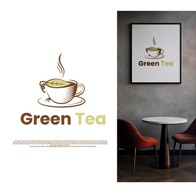 Green Tea Logo green tea logo