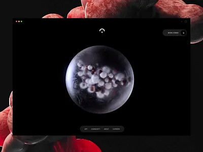 LucidAi Website design 3d ai animation creative design design inspiration graphic motion graphics page product ui ui design uiux user experience user interface ux ux design web web design website