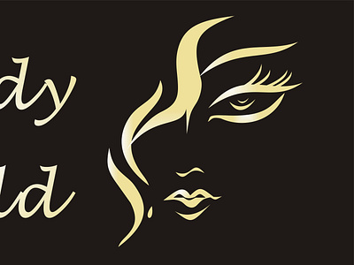 Lady Gold branding corel draw graphic design logo vector art vector logo