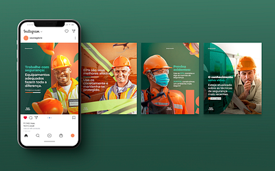 Instagram post - Occupational safety 3d animation app branding design designer designers designersocialmedia flyer graphic design id illustration instagrampost logo occupational safety post postsocialmedia socialmedia ui vector