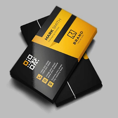 Elegant And Creative Gold Black Business Cards house
