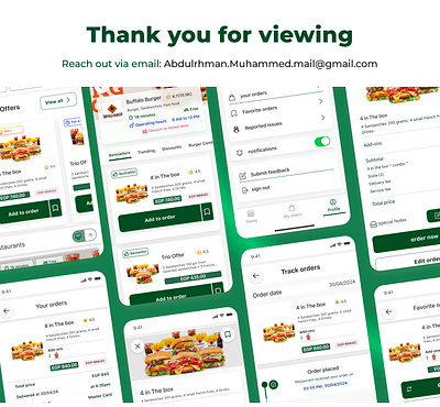 UI Screens Food delivery app (Khiar) animation application desgin food foodapp graphic design ios logo ui ux