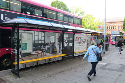 Bus Shelter Wrap Graphic Design advertising arvanius awareness brand branding bus graphic design logo retail shelter sofia wrap