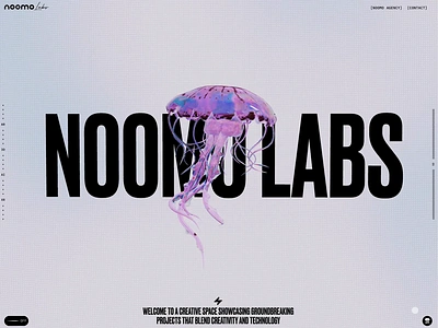 Noomo Labs - Real time 3D customization 3d 3d animation 3d builder 3d glass 3d web 3d website animation best websites composition customizer glass hero immersive interactive jellyfish ui website