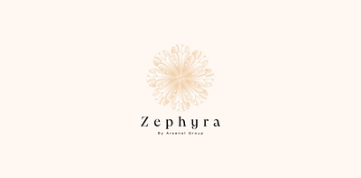 Zephyra — Dubai branding graphic design logo realestate wind
