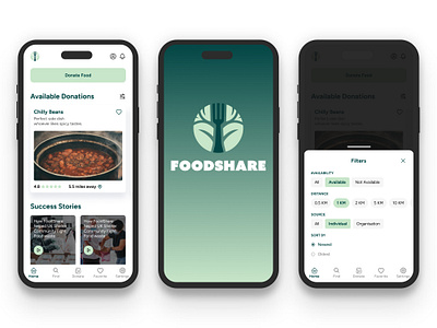App Design for reducing Food Waste android app app design design figma food graphic design green ios product product design share ui ui design uiux user persona ux ux design wireframe