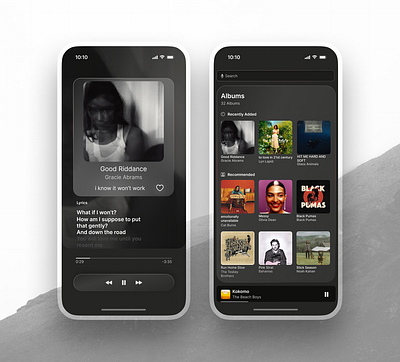 DailyUI#09 Music Player daily ui design music player ui