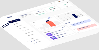 Dashboard LMS design ui uidesign ux