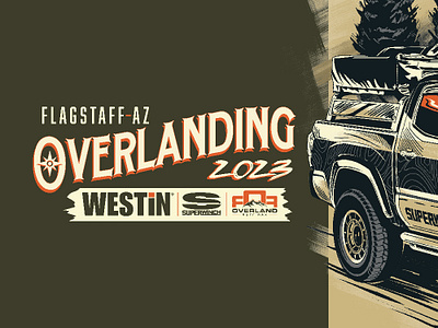 Westin Superwinch Overlanding branding design graphic design illustration vector