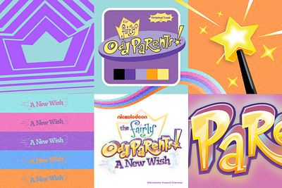 Fairly Odd Parents A new Wish Elements branding design graphic design illustration logo typography vector