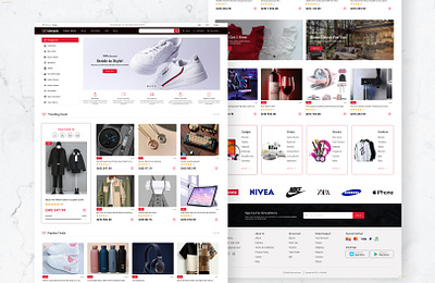 Shopix - eCommerce Website adobe figma photoshop shopix ecommerce website ui uiux ux web webui