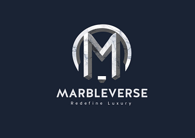 Logo Design For Marbleverse advertising brand identity branding design graphic design logo logo design visual identity