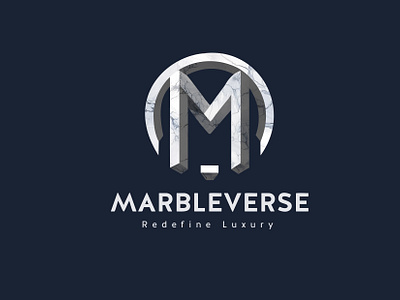 Logo Design For Marbleverse advertising brand identity branding design graphic design logo logo design visual identity