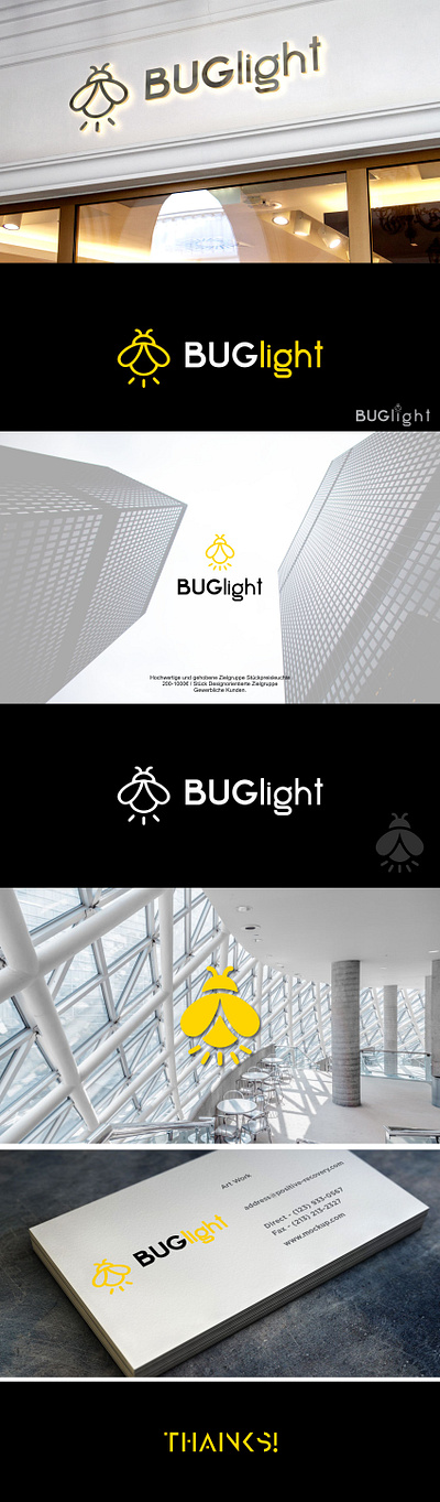 Buglight Brand Identity branding graphic design logo
