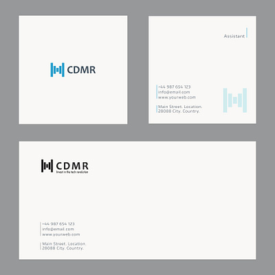 CDMR Branding branding graphic design logo