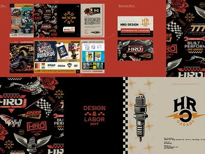 HRO Booklet Part 2 badge branding design graphic design illustration logo typography vector