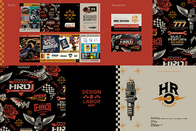 HRO Booklet Part 2 badge branding design graphic design illustration logo typography vector