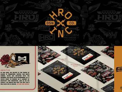 HRO Booklet Part 1 badge branding design graphic design illustration logo typography vector