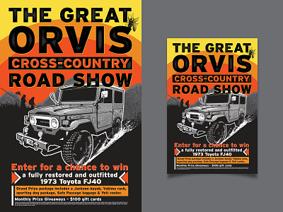 Orvis Road Show Sweepstakes advertising branding campaign design event design fly fishing graphic design orvis poster design retail design social media