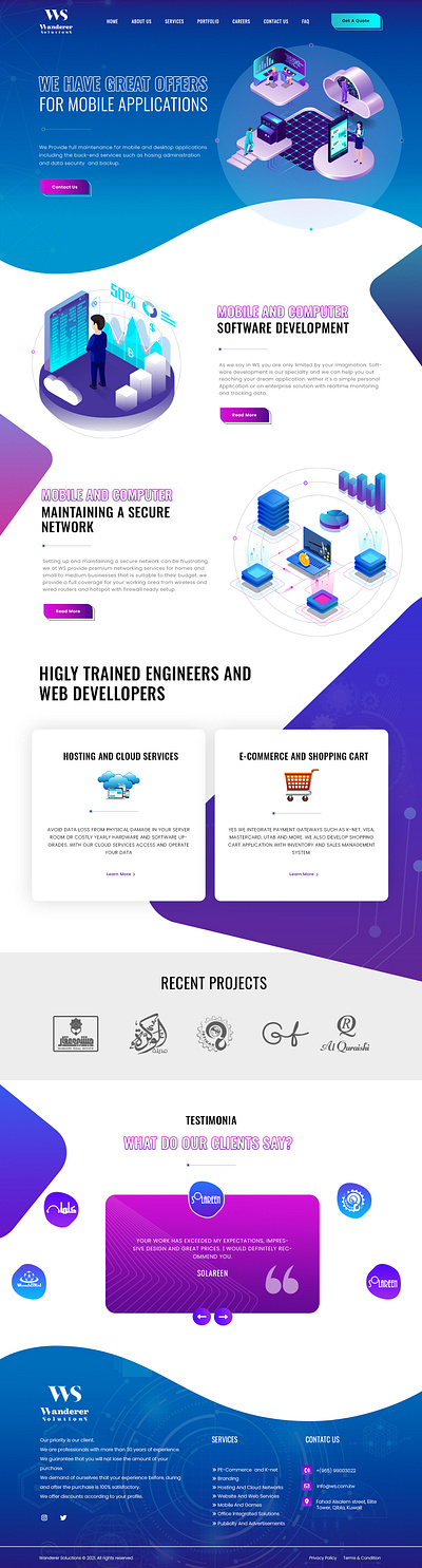 Brand Website Design And Development branding css design development figma front end html illustration js php ui