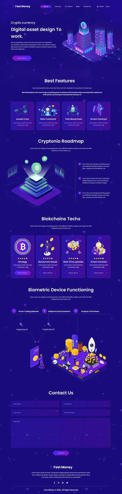 crypto marketer eCommerce Website Design And Development css design development figma front end graphic design html illustration js php ui