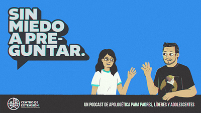 Sin miedo a preguntar | Podcast branding graphic design logo motion graphics podcast video