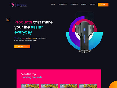 Product Website design and development. css design development figma front end html illustration js php ui