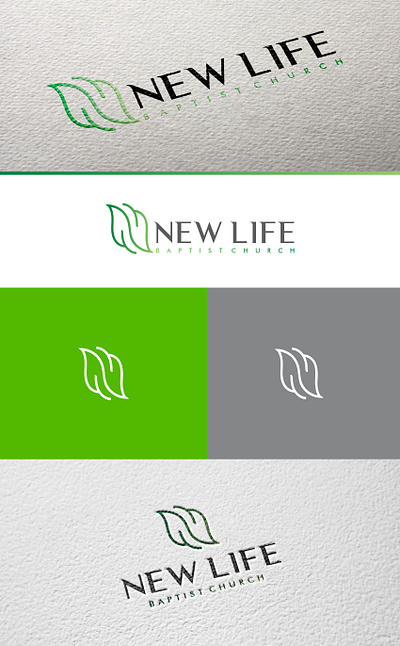 New Life Logo branding graphic design logo