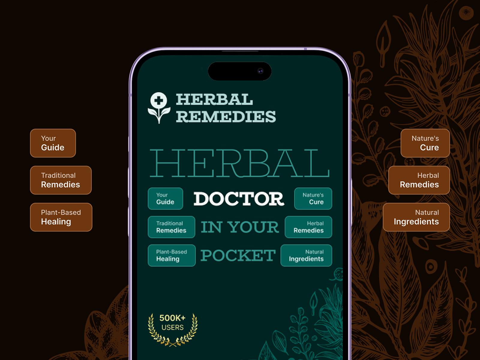 Herbal Remedies: Your Personalized Guide to Natural Health 3d aipowered animation graphic design healthtech herbalmedicine herbalremediesapp logo medicalapp moderndesign motion graphics naturalhealth personalizedcare pharmaceuticaltech ui userfriendly