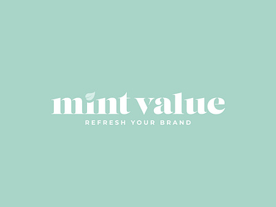 Mint Value brand identity branding design digital media graphic design logo social media social media marketing