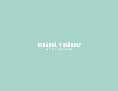 Mint Value brand identity branding design digital media graphic design logo social media social media marketing