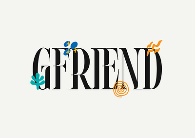 GFRIEND Fantasy Logo branding design graphic design illustration logo vector